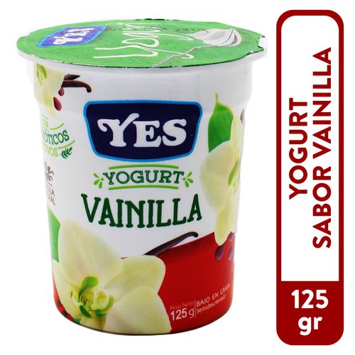 Yogurt Yes Sabor A Vainilla - 125 g