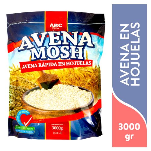 Avena Mosh Abc Foods Empaque Plástico - 3000 g