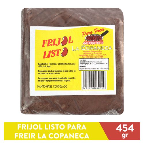 Frijoles La Copaneca Fritos - 454Gr