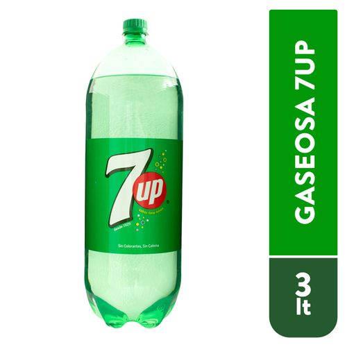 Gaseosa 7Up Lima Limon - 3000Ml
