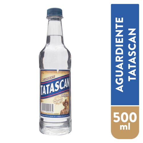 Aguardiente Tatascan- 500 ml