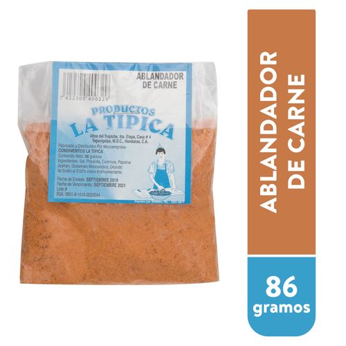 Ablandador De Carne La Tipica - 86Gr