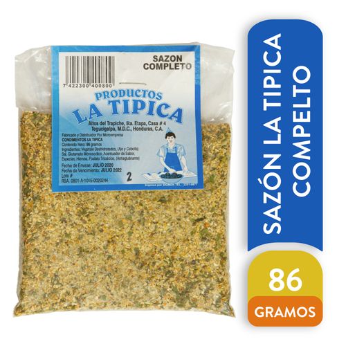 Sazón Completo La Tipica - 86 g