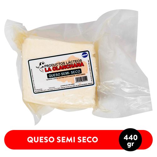 Queso La Olanchana Semiseco lácteos  - 440 g