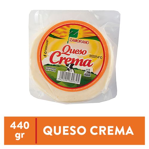 Queso Crema  Zamorano 454Gramos