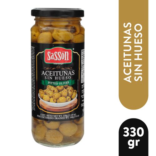 Aceituna Deshuesada Sasson 330gr