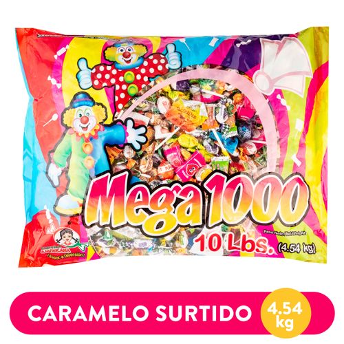 Dulces Surtido Megalmil 10lb 4 54gr