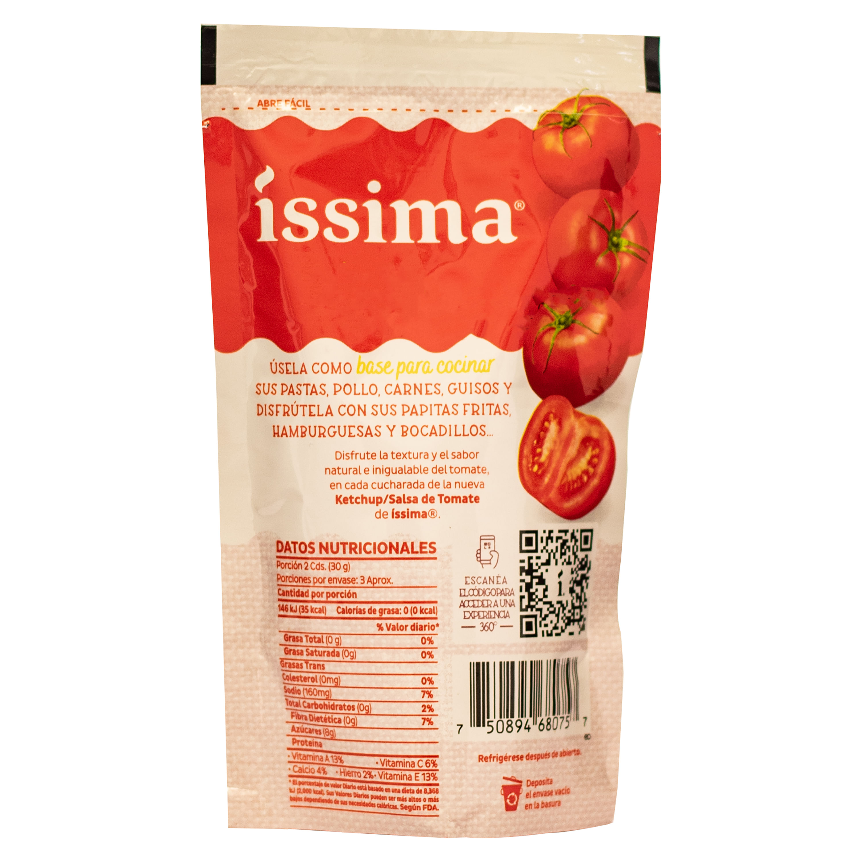 Comprar Salsa Ketchup Issima 106gr Walmart Honduras
