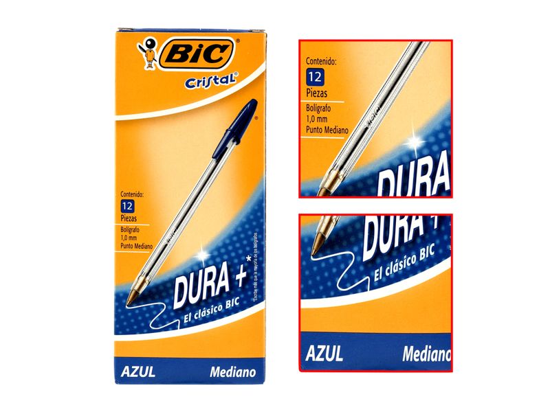 Bolig-Bic-Dura-Mas-Azul-Cj-12-4-11362