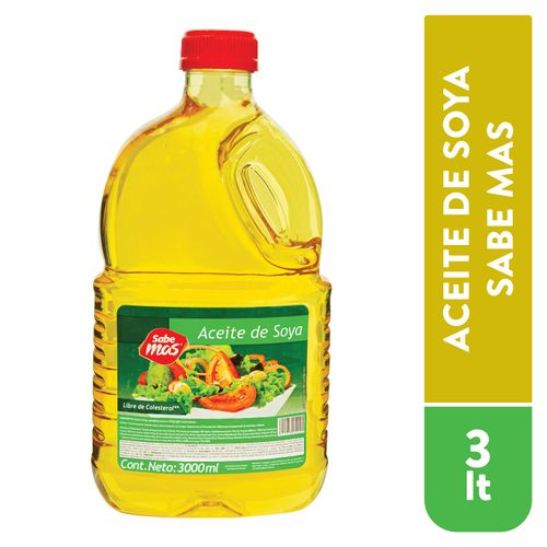 Aceite Sabemas Soya - 3000ml