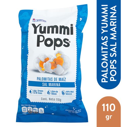 Palomitas Yummies Pops Sal Marina - 110gr