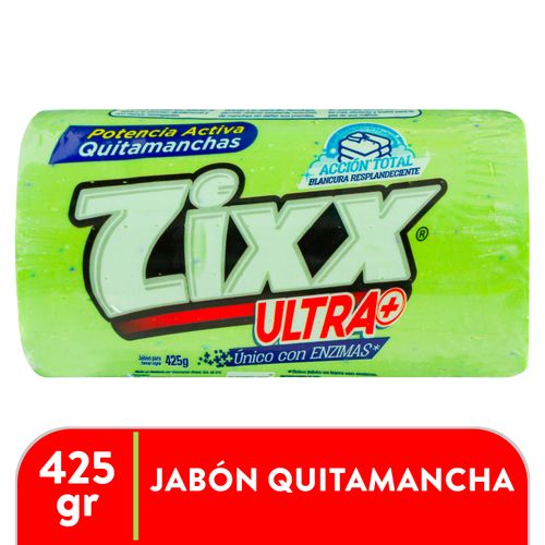 Jabón Zixx Accion Total Verde - 425Gr