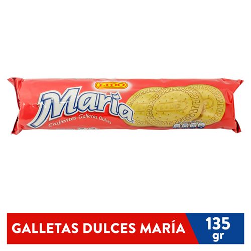 Galleta Lido Maria Tubo - 135 g