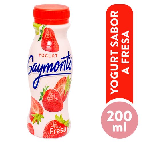 Yogurt Gaymonts Sabor A Fresa- 200 ml