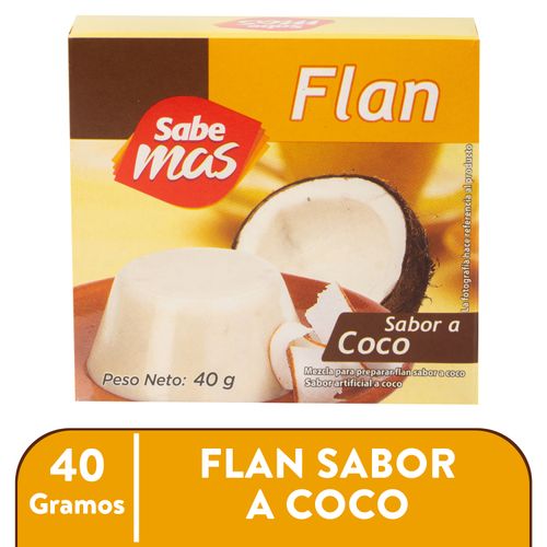 Flan Sabemas Coco Bolsa - 40gr