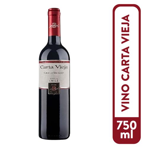 Vino Carta Vieja Tinto Sauvignon 750 Ml