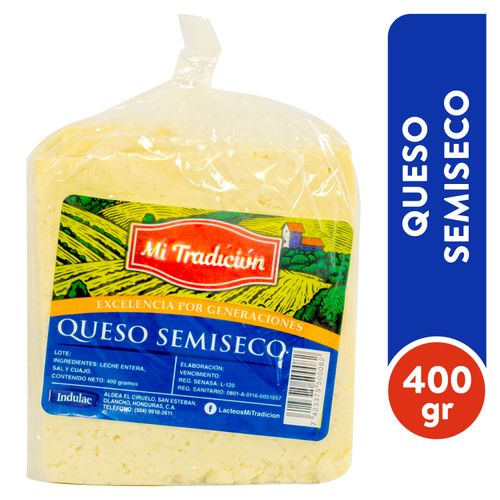 Queso Mi Tradicion Semiseco - 400Gr