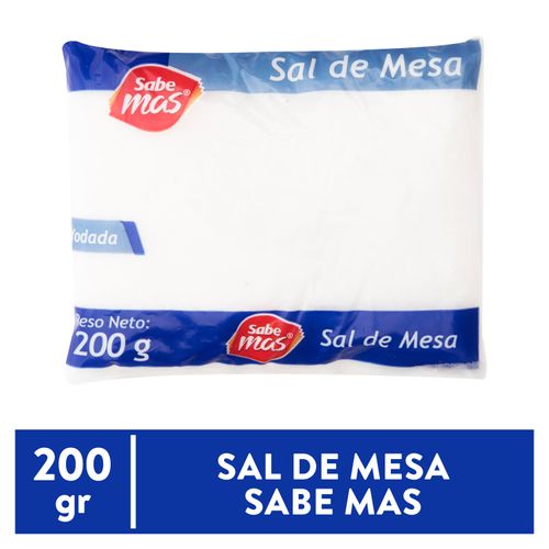Sal De Mesa Sabemas Yodada - 200Gr