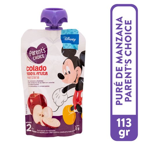 Colado Parents Choice Sabor A Manzana- 113gr