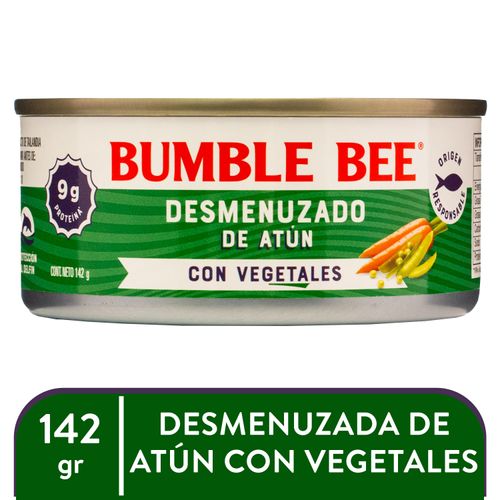 Atún Bumble Bee Trocitos Con Vegetales- 142 g