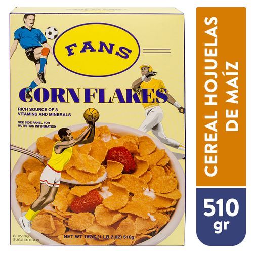 Cereal Fans Hojuela De Maíz - 510 g