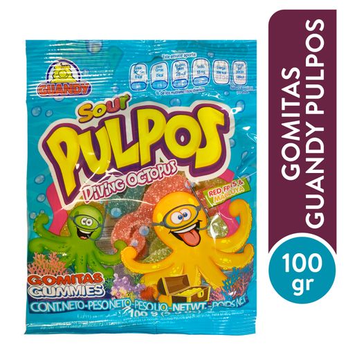 Gomita Pulpos 100Gr