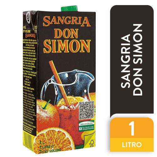 Sangria Don Símon Vino Tinto- 1000 ml