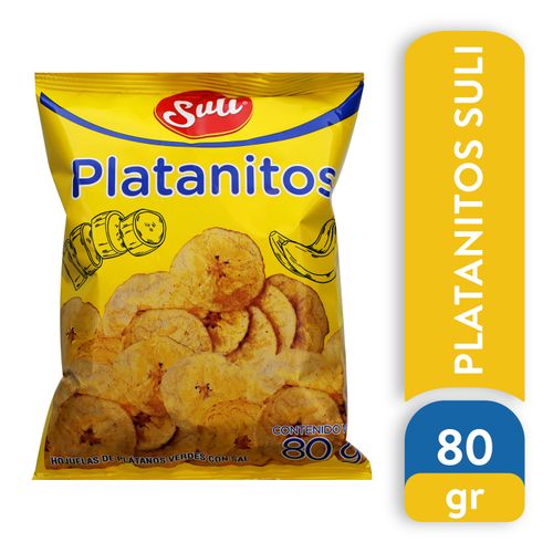 Platanitos Salados Suli 80gr