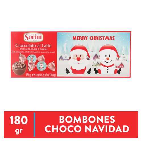 Caja Sorini Bombones Choco Navidad 180gr