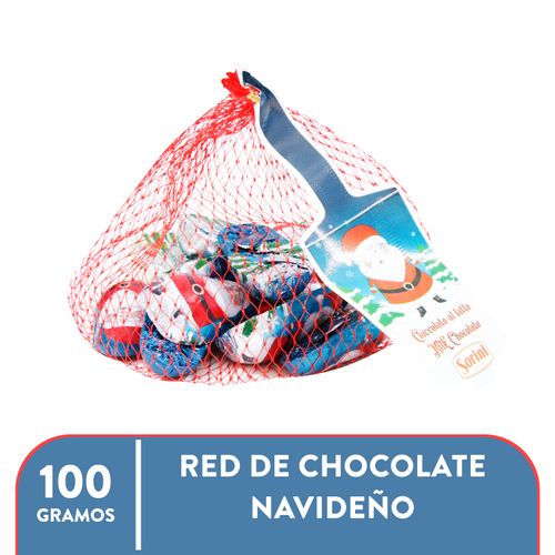 Red Chocolates Sorini Santa Claus 100gr