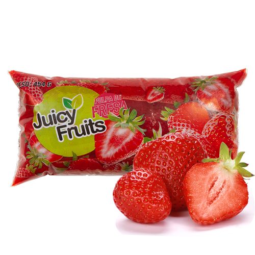 Juicy Fruit Pulpa Fresa Bolsa