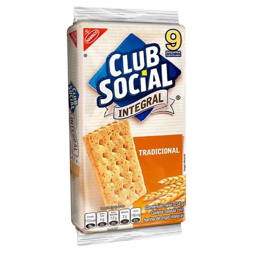 Galleta Club Social Integral Tradicional - 234g