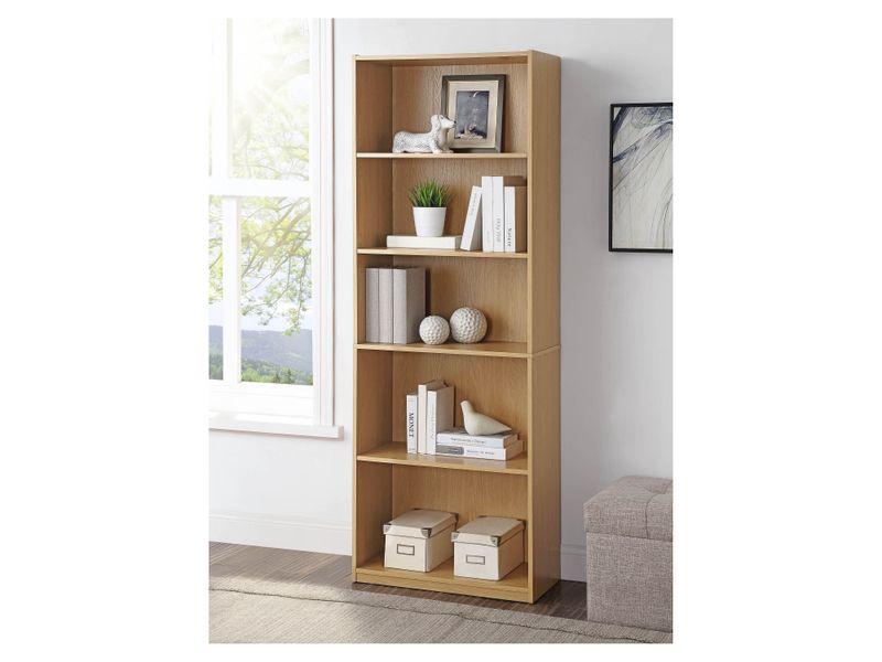 Librer-a-Mainstays-5-Estantes-Roble-3-7394