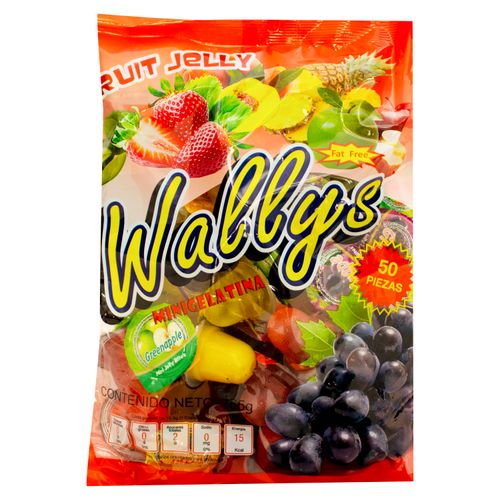 Gelatina Wallys De Frutas 765gr