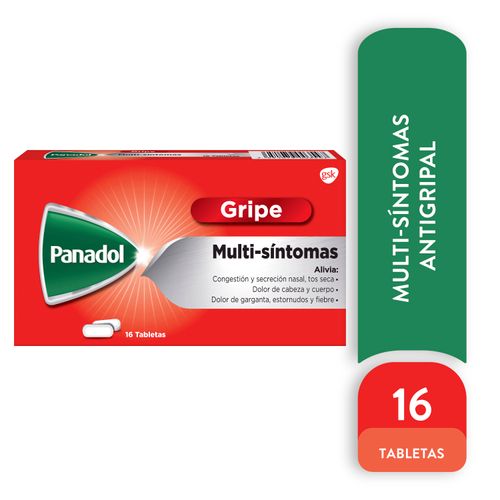 Panadol Multisintomas - 16 Tabletas