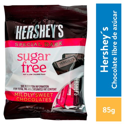 Chocolate Leche Hershey's's Zero Sugar - 85 g