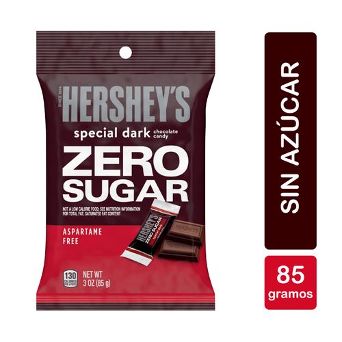 Chocolate Marca Hershey's Zero Sugar- 85g