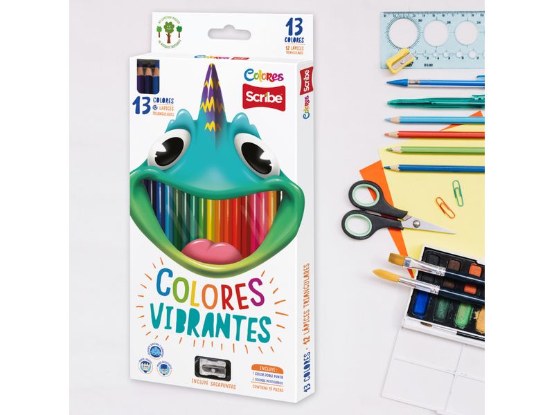 Colores-Unipunta-Scribe-Triangular-x12-4-29562