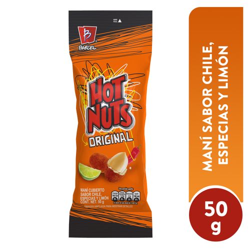 Snack Semillas Barcel Hot Nuts Sabor Original - 50g