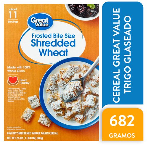 Cereal Great Value Trigo Glaceado - 680gr