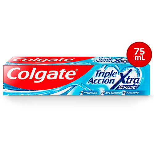Pasta Dental Colgate Triple Acción Xtra Blancura 75 ml