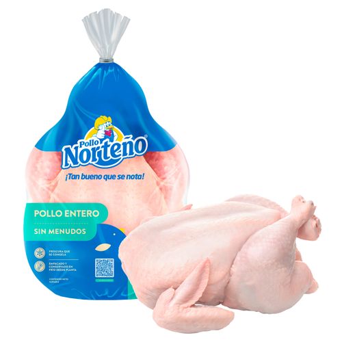 Pollo Sin Menudo Norteño Congelado - Lb