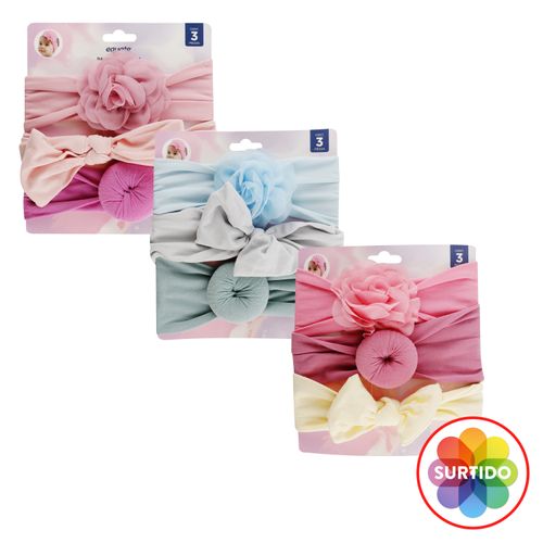 Bandas Elasticas Equate Para Cabello 3ea