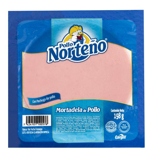 Mortadela Norteño De Pollo - 7Oz