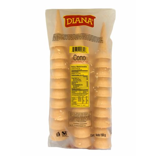 Cono Diana Gramosande Vainilla 150 Gramos