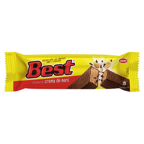 Galleta Best Rellena Con Crema De Maní - 20 g