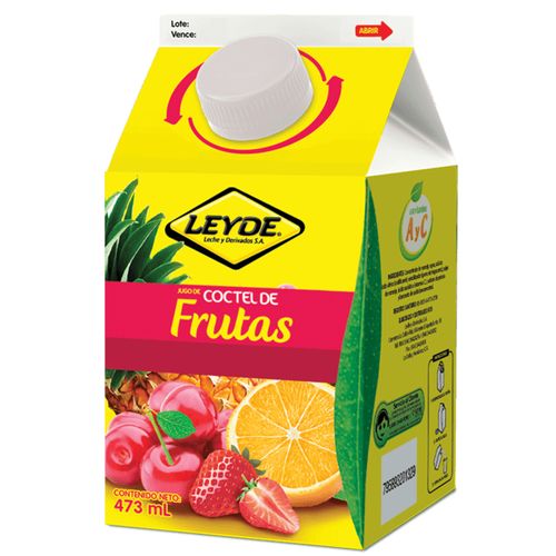Coctel Leyde De Frutas 473 Ml