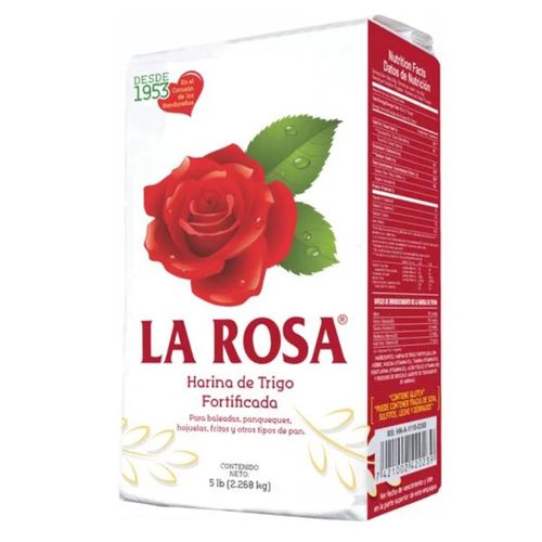 Harina De Trigo La Rosa Extr Suave - 2268gr