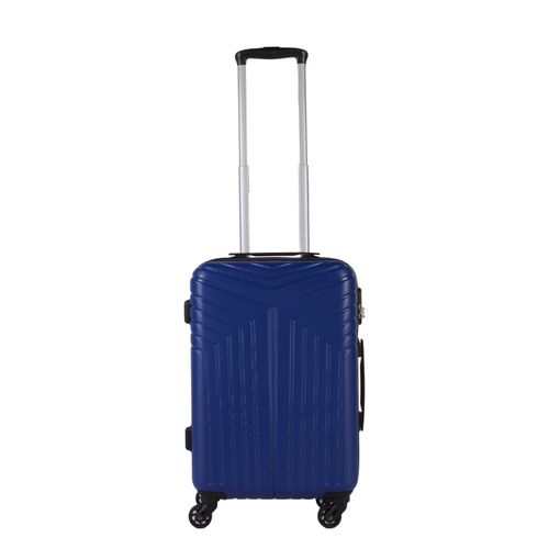 Ms Maleta Azul Rigida 20 Pulgadas