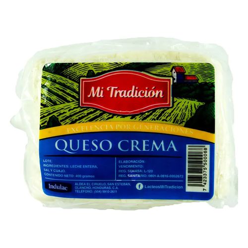 Queso Crema Mi Tradicion 400Gr